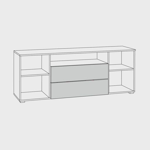 Тумба под ТВ «Остин 16.47», серая